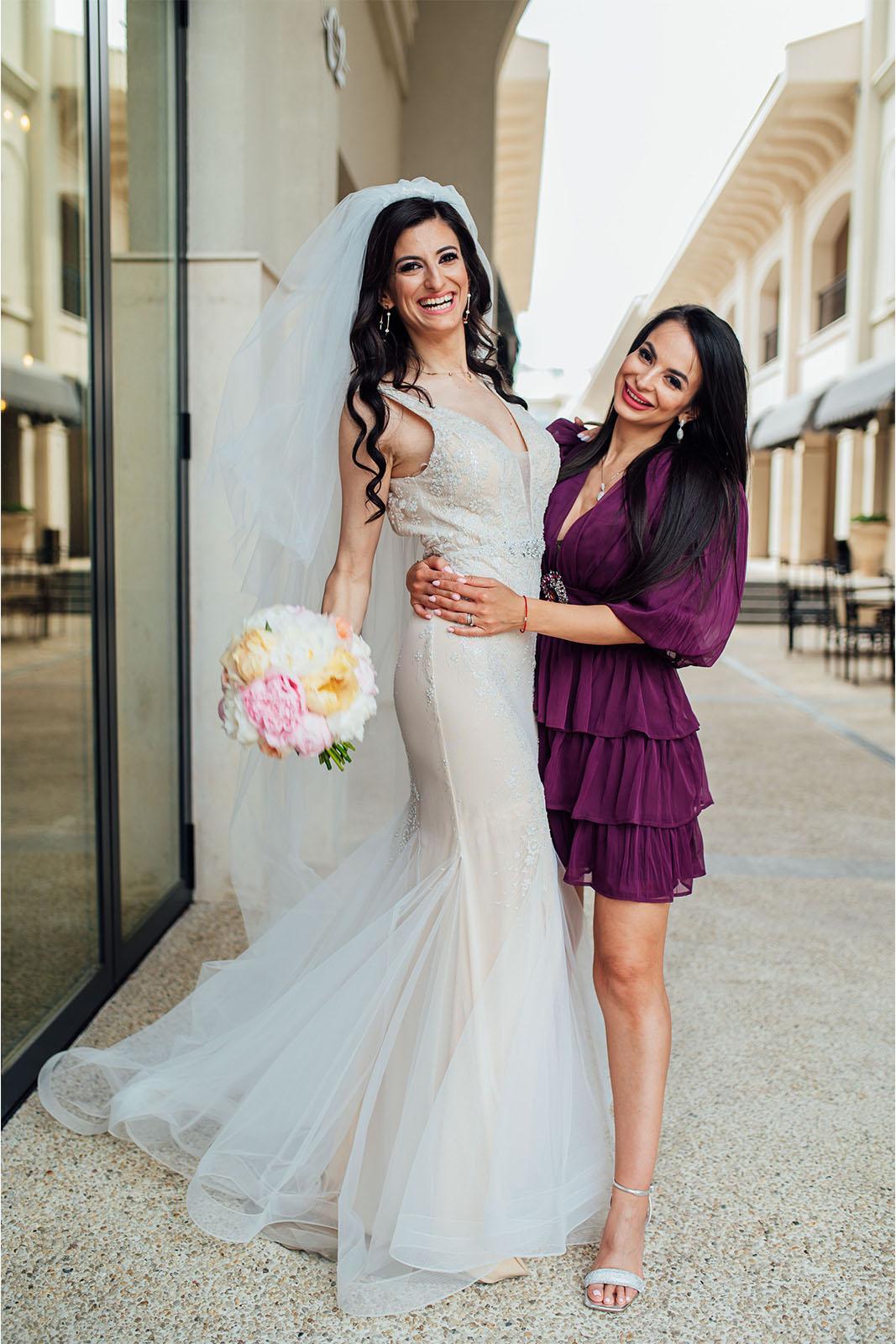 Рокля официална, дълга с разкошна, френска бродерия I am the Happy BRIDE - Image 3