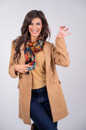Блейзер тип сако в цвят камел Camel Blazer