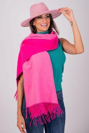 Шапка тип федора в розово Live like Parisian in Pink