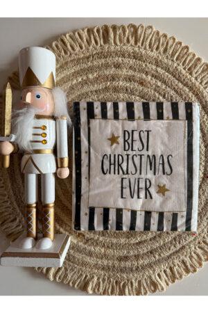 Салфетки най-хубавата Коледа Best Christmas ever