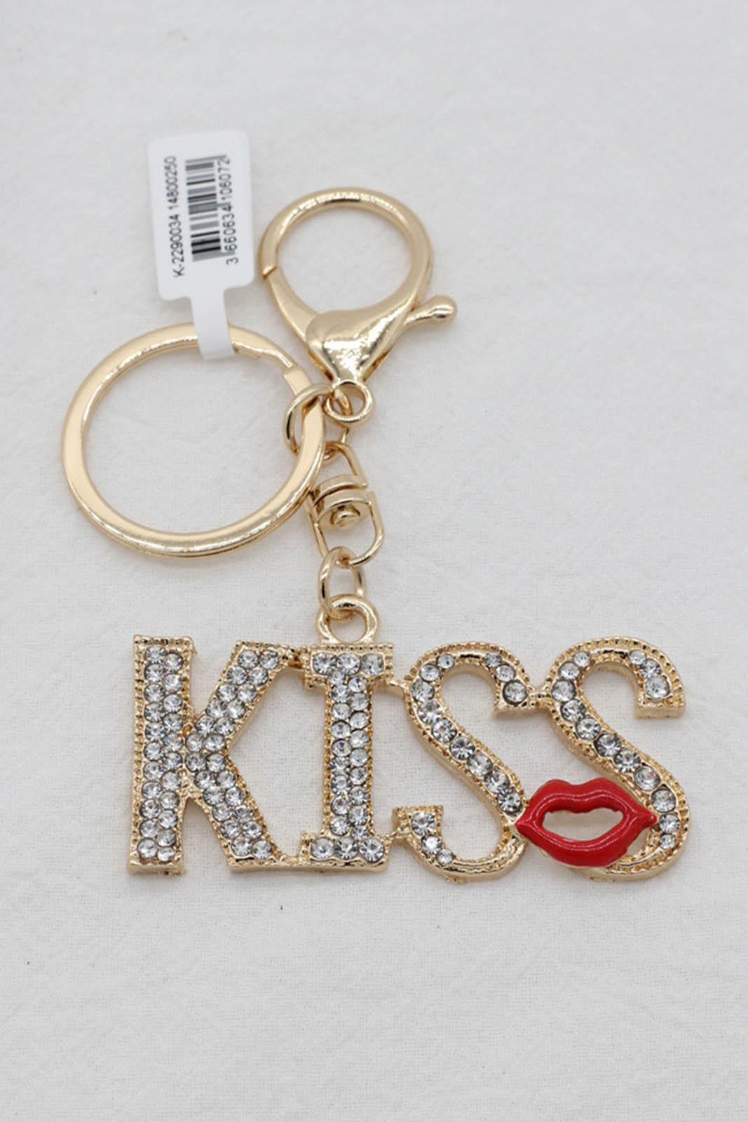 Ключодържател целувка в червено The Red Kiss