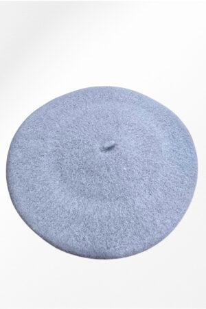 Френска барета в светлосин цвят Sky Blue French Beret