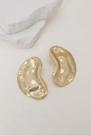 Обеци като капка в златно Golden Art