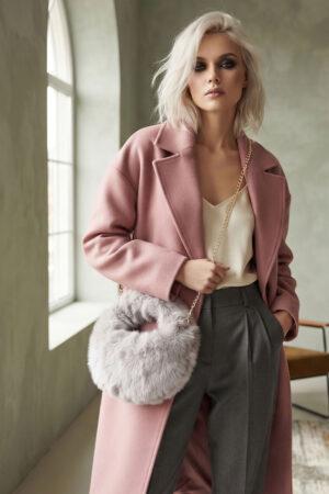 Чанта пухкава сива Nuage – Pearl Grey